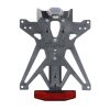 LighTech KTARDU112A1 nastavitelný držák SPZ Ducati Monster 797 (17–20), 1200, 1200 R, 1200 S (17–21), Supersport 939, 939 S (17–20